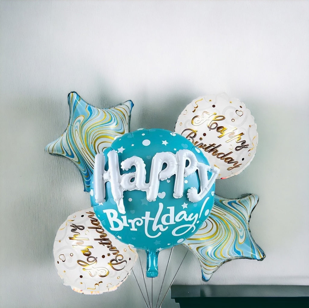 Happy Birthday Lego Heliumballong 18