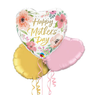 Flowers Themed Happy Mother's Day Balloon Bouquet (FGB325) - Flowers Gifts and Balloons