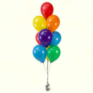 Rainbow Bliss Mixed Color Balloon Bouquet (FGB37) - Flowers Gifts and Balloons