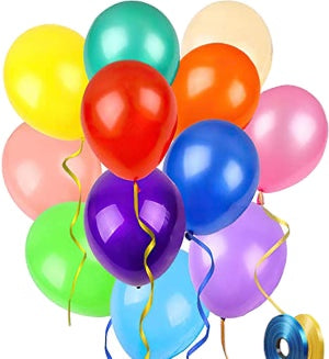 Colorful Latex Balloons  (FGB140) - Flowers Gifts and Balloons